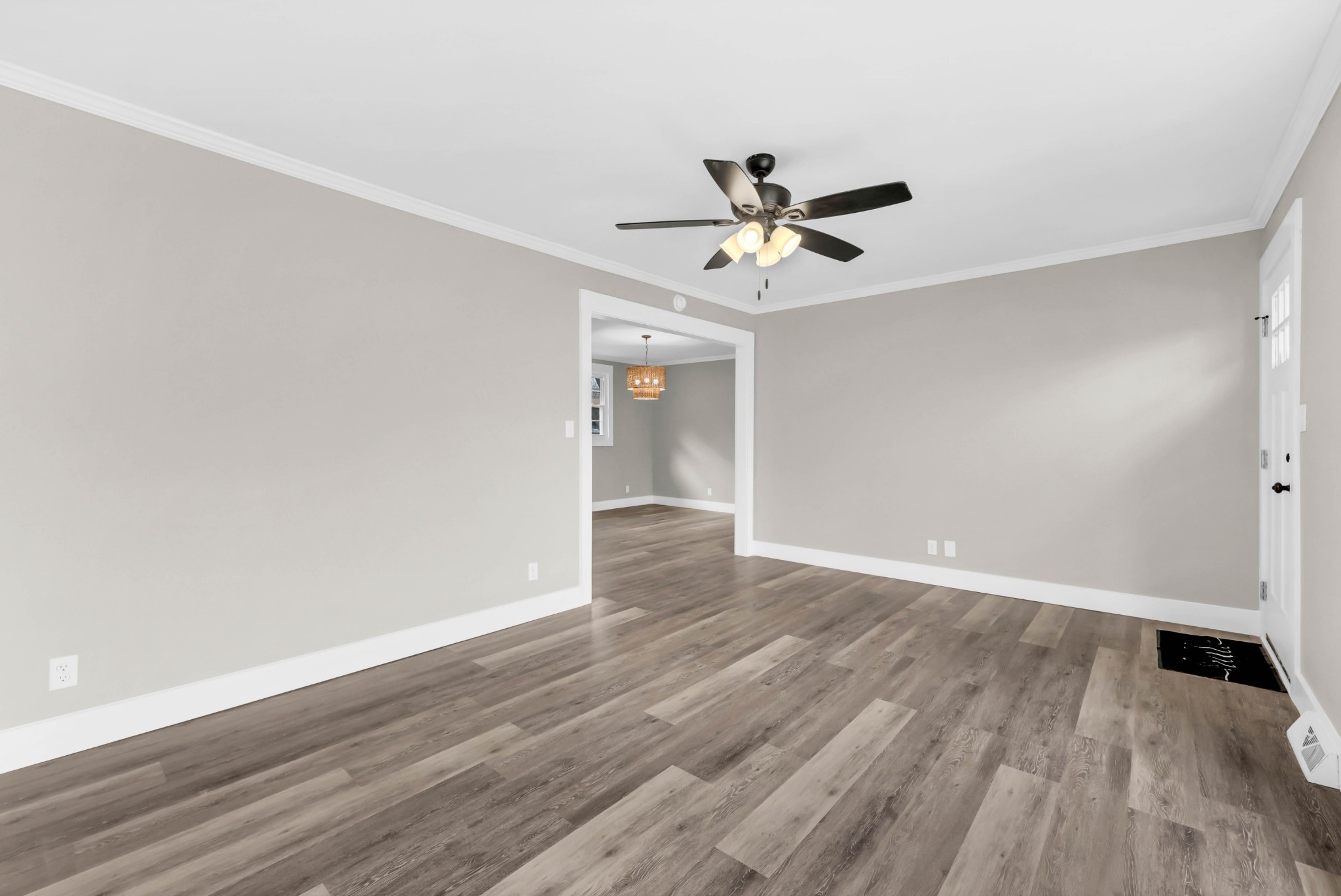 219 Jordan Road Clarksville, TN 37042 - Photo 5 of 22 a view of empty room with wooden floor