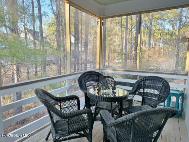 994 Mill Creek Road, Unit B Minnesott Beach, NC 28510 - Photo 28 of 35 back porch dining