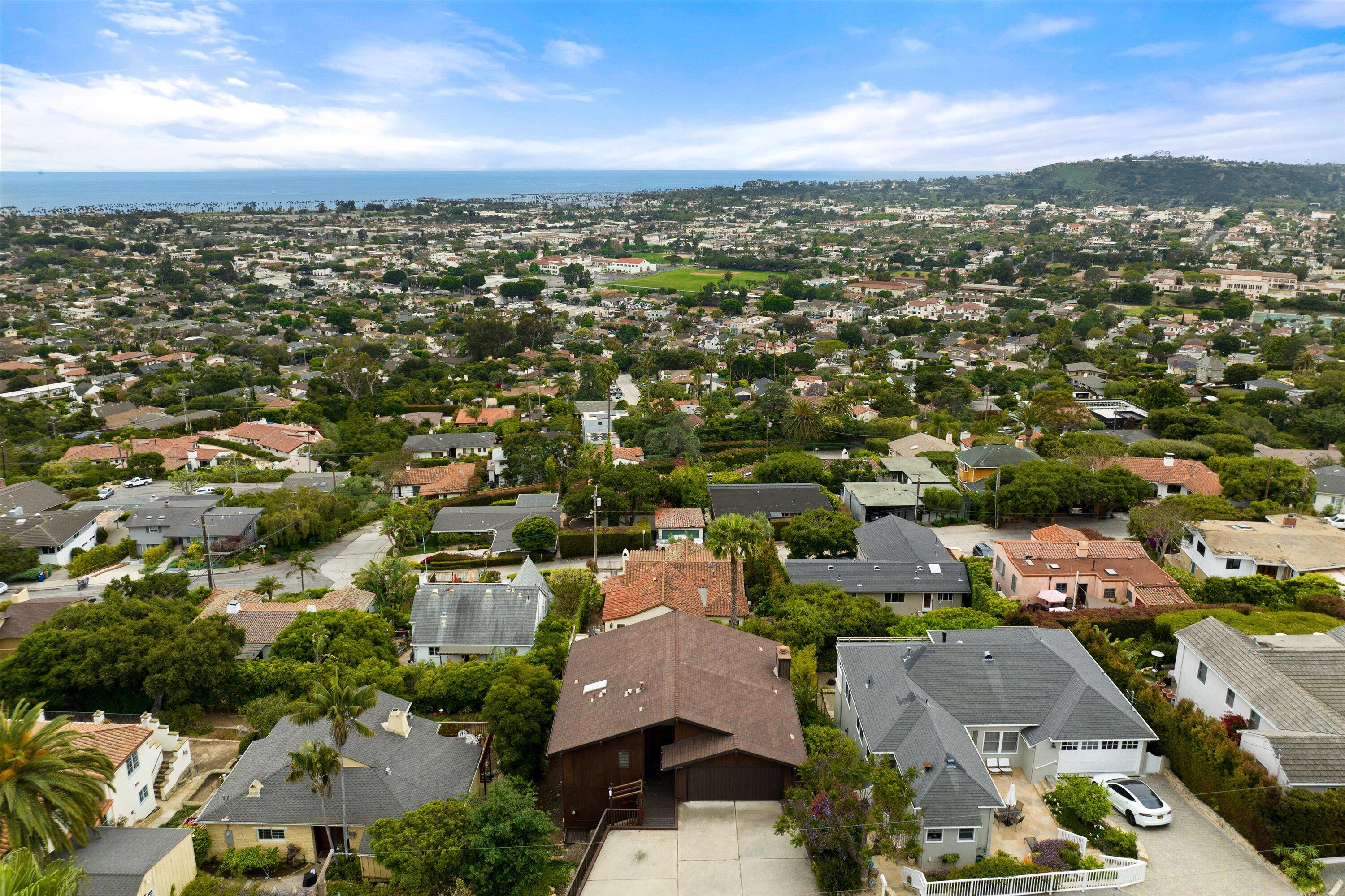 34 Rubio Road Santa Barbara, CA 93103 - Photo 30 of 36 an aerial view of a city