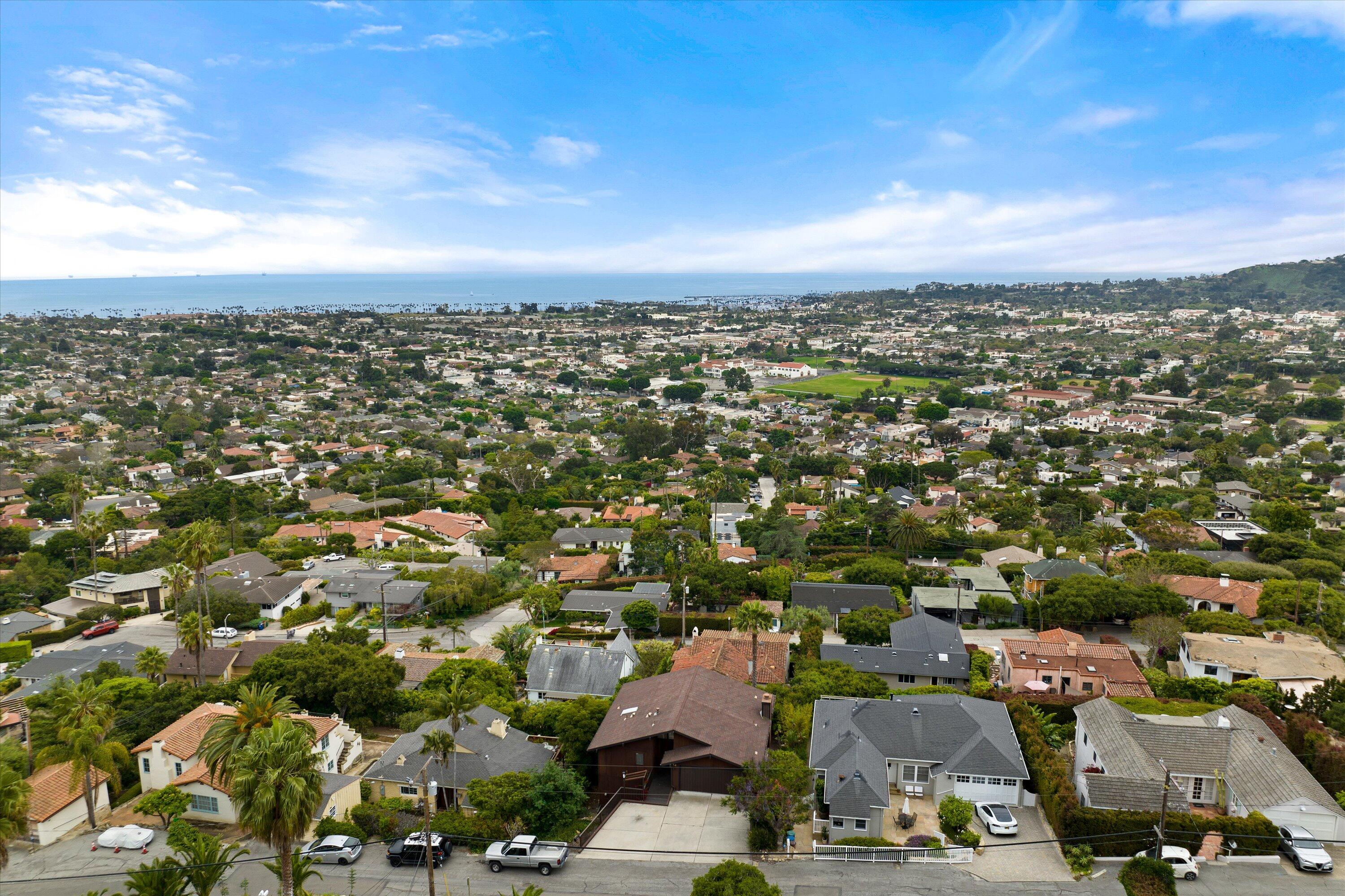 34 Rubio Road Santa Barbara, CA 93103 - Photo 5 of 36 an aerial view of a city