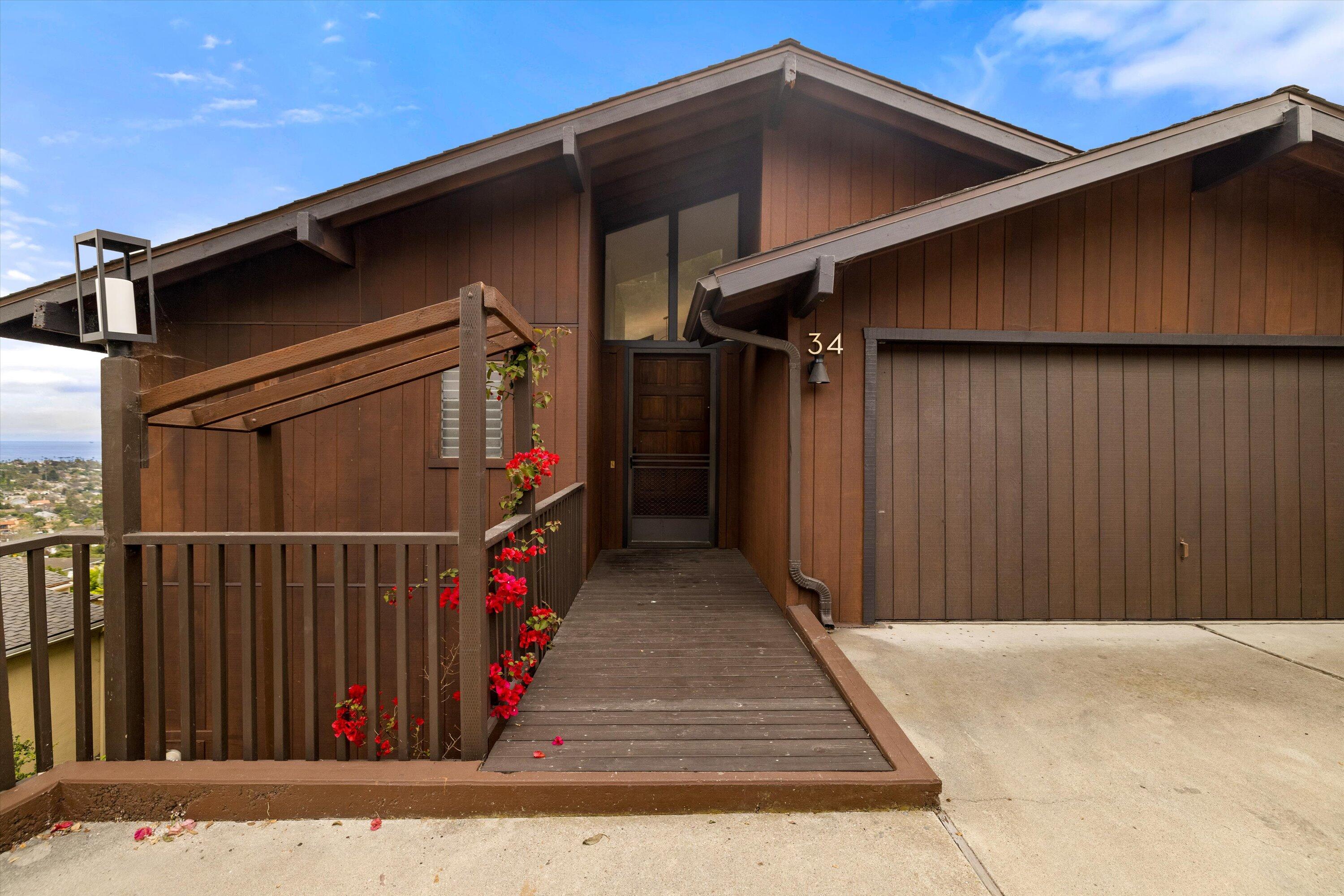 34 Rubio Road Santa Barbara, CA 93103 - Photo 6 of 36 a view of wooden door