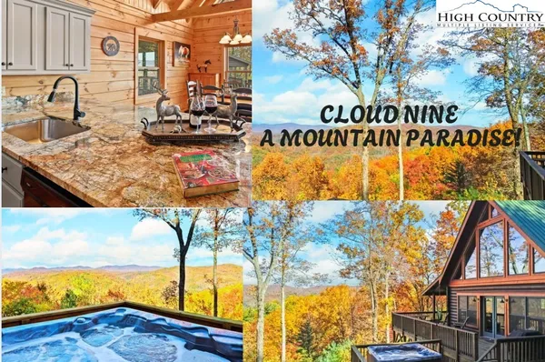 a aerial view of a house with a yard