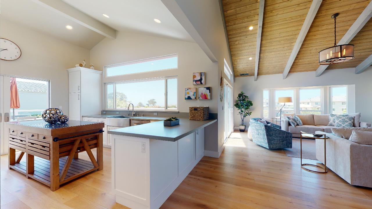 150 Vía Soderini Aptos, CA 95003 - Photo 19 of 73 a kitchen with lots of counter top space