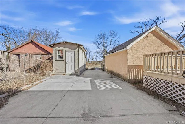 a view of a street with buildings