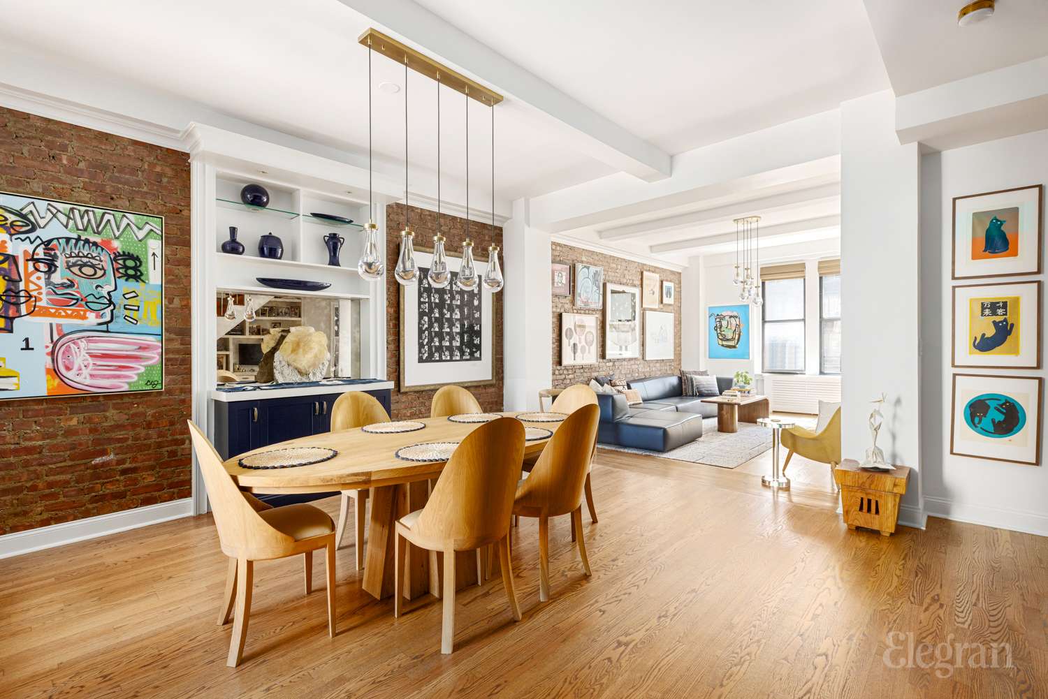 135 West 79th Street, Unit 9A/10A Manhattan, NY 10024 - Photo 1 of 12 a view of a livingroom with furniture and a large window