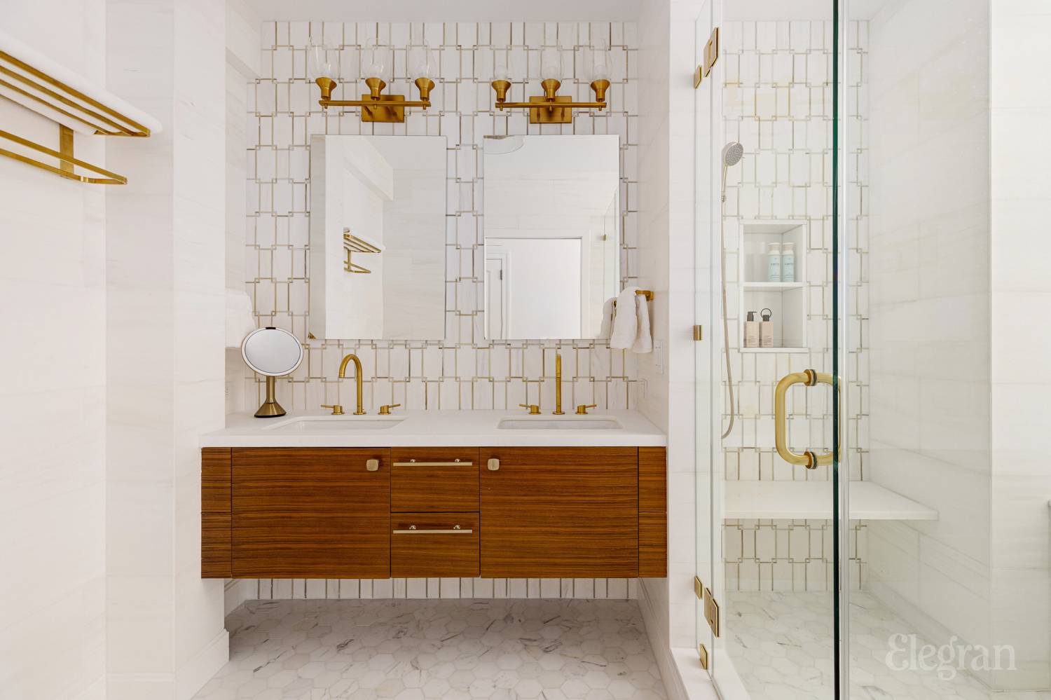 135 West 79th Street, Unit 9A/10A Manhattan, NY 10024 - Photo 8 of 12 a bathroom with a shower