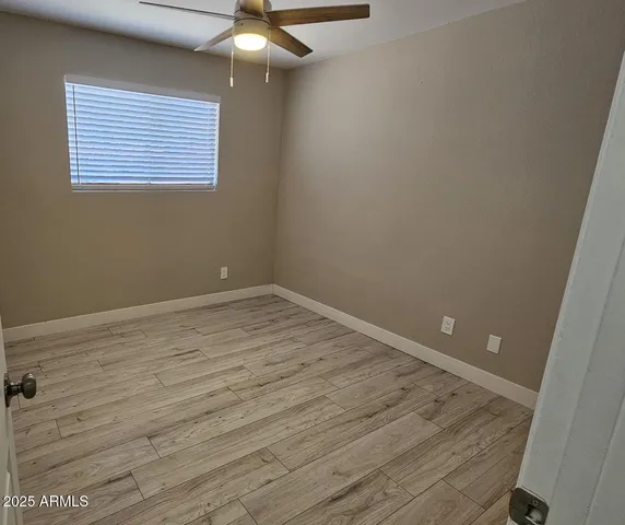 wooden floor in an empty room