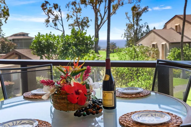 a view of a porch with furniture