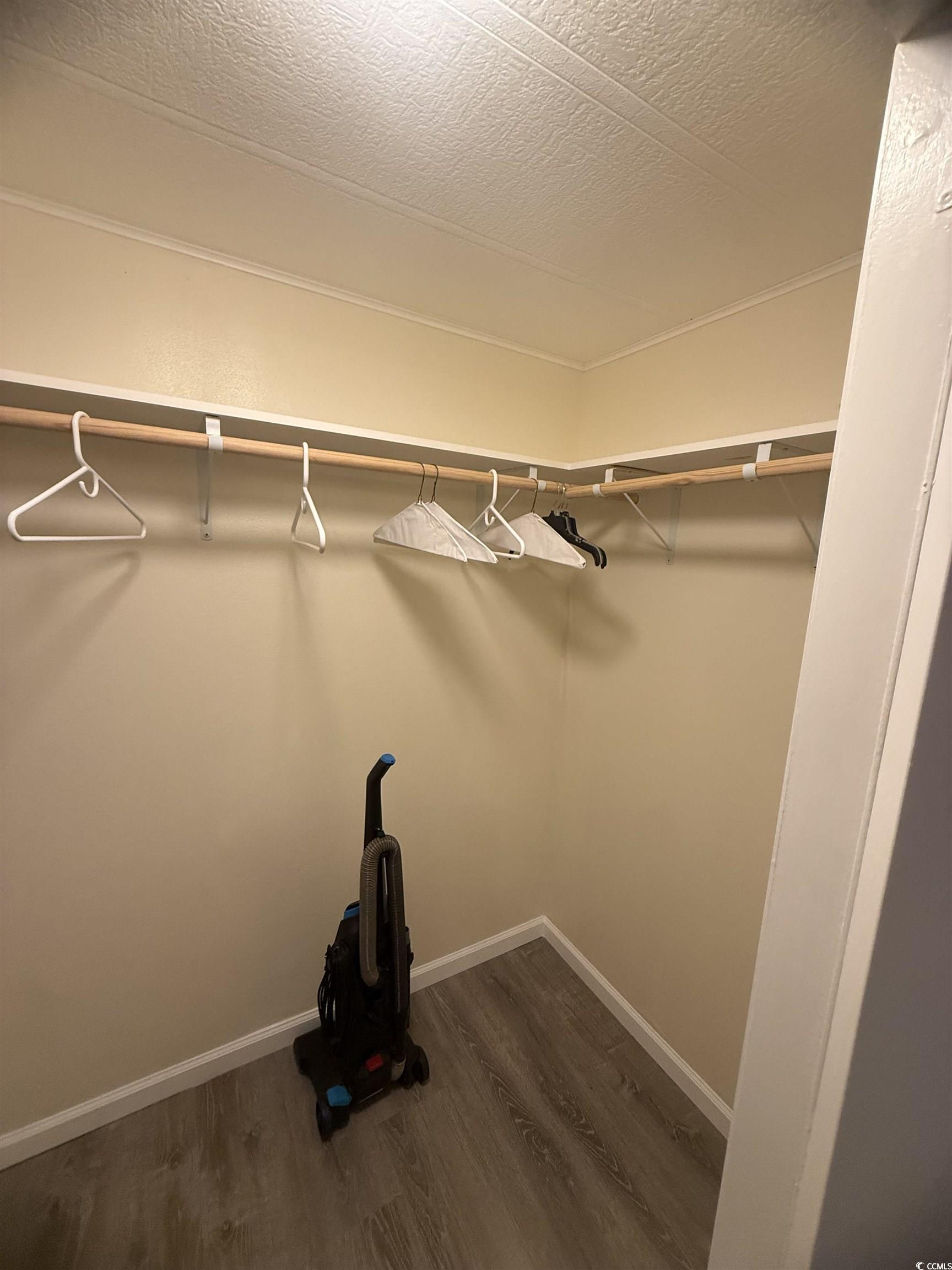 826 Jensen Drive North Murrells Inlet, SC 29576 - Photo 30 of 38 Walk in closet with dark wood-style flooring