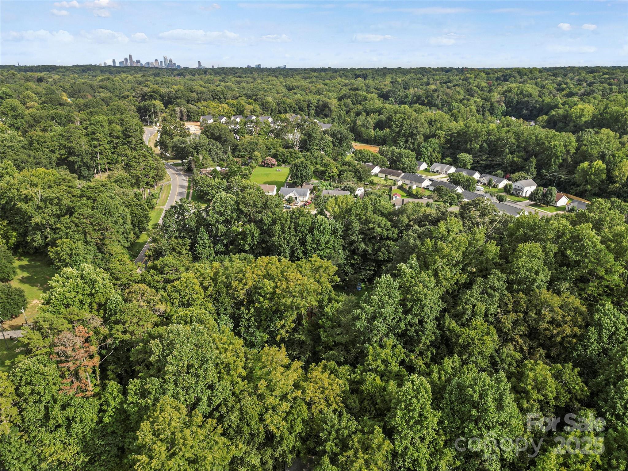 6109 Paw Creek Road Charlotte, NC 28214 - Photo 6 of 18 an aerial view of residential houses with outdoor space and trees