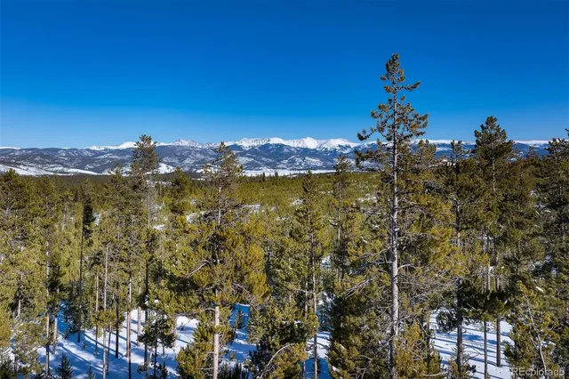 a view of a lake and a mountain