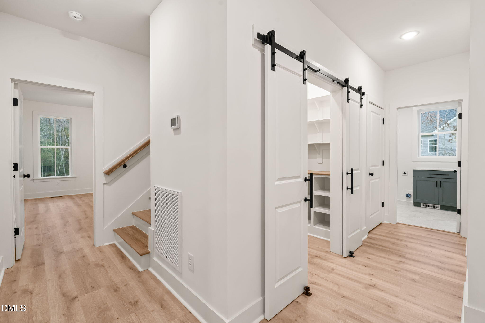 40 Beauview Way Zebulon, NC 27597 - Photo 23 of 52 a view of entryway with wooden floor and livingroom view