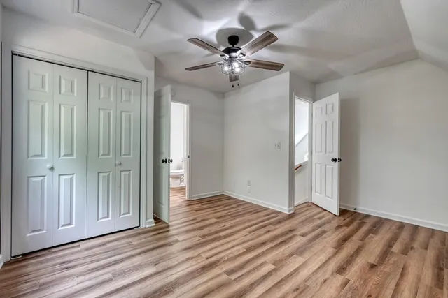 wooden floor in an empty room
