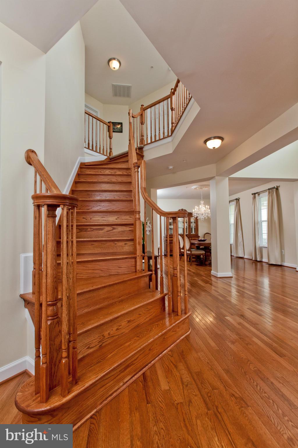 4004 Paw Paw Circle Point of Rocks, MD 21777 - Photo 6 of 30 Solid oak turned staircase w/ oak balusters