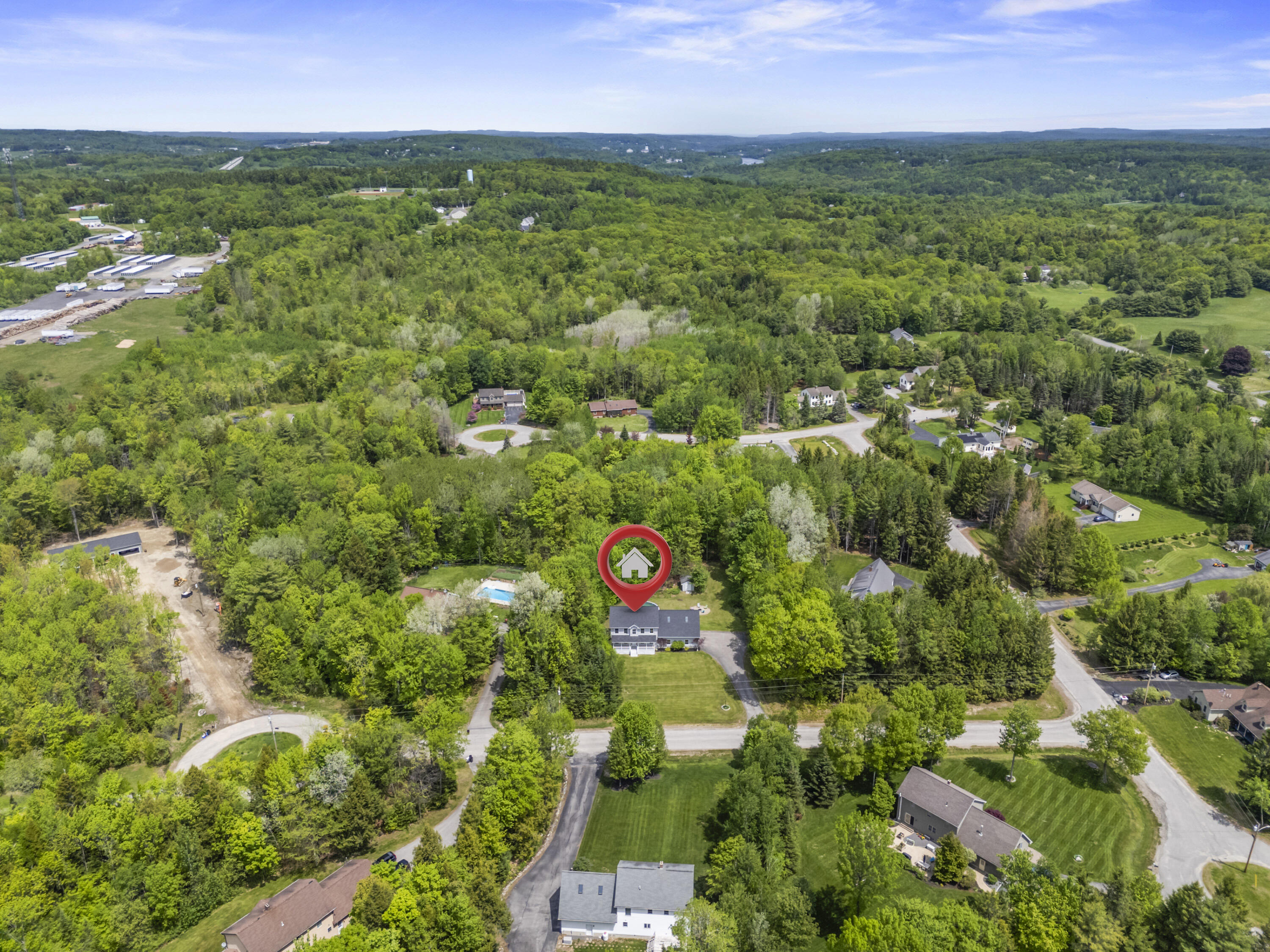 9 Tyrawley Road Farmingdale, ME 04344 - Photo 56 of 57 Drone Neighborhood 2