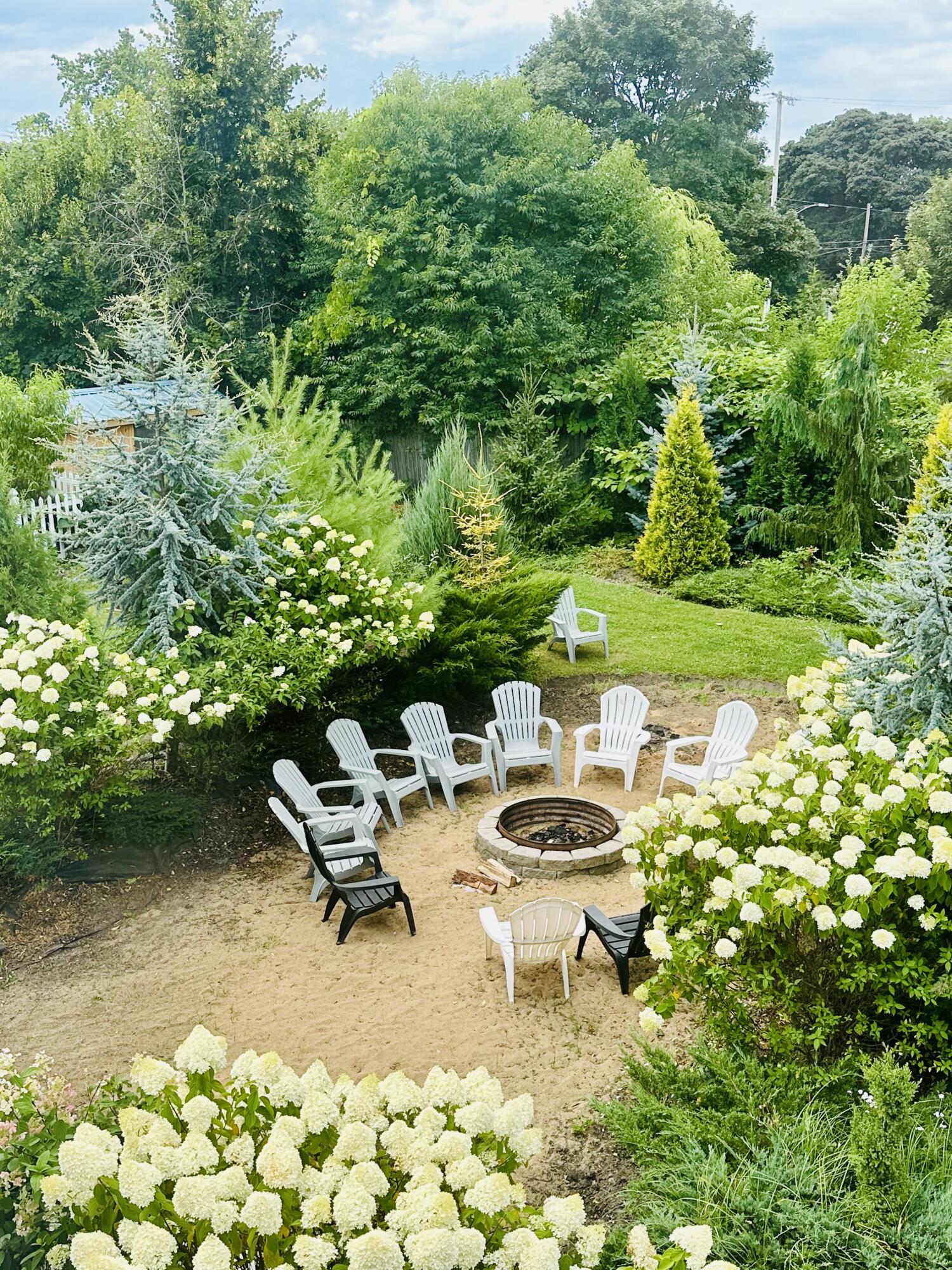 461 5th Street Manistee, MI 49660 - Photo 15 of 89 View from upstairs bedroom