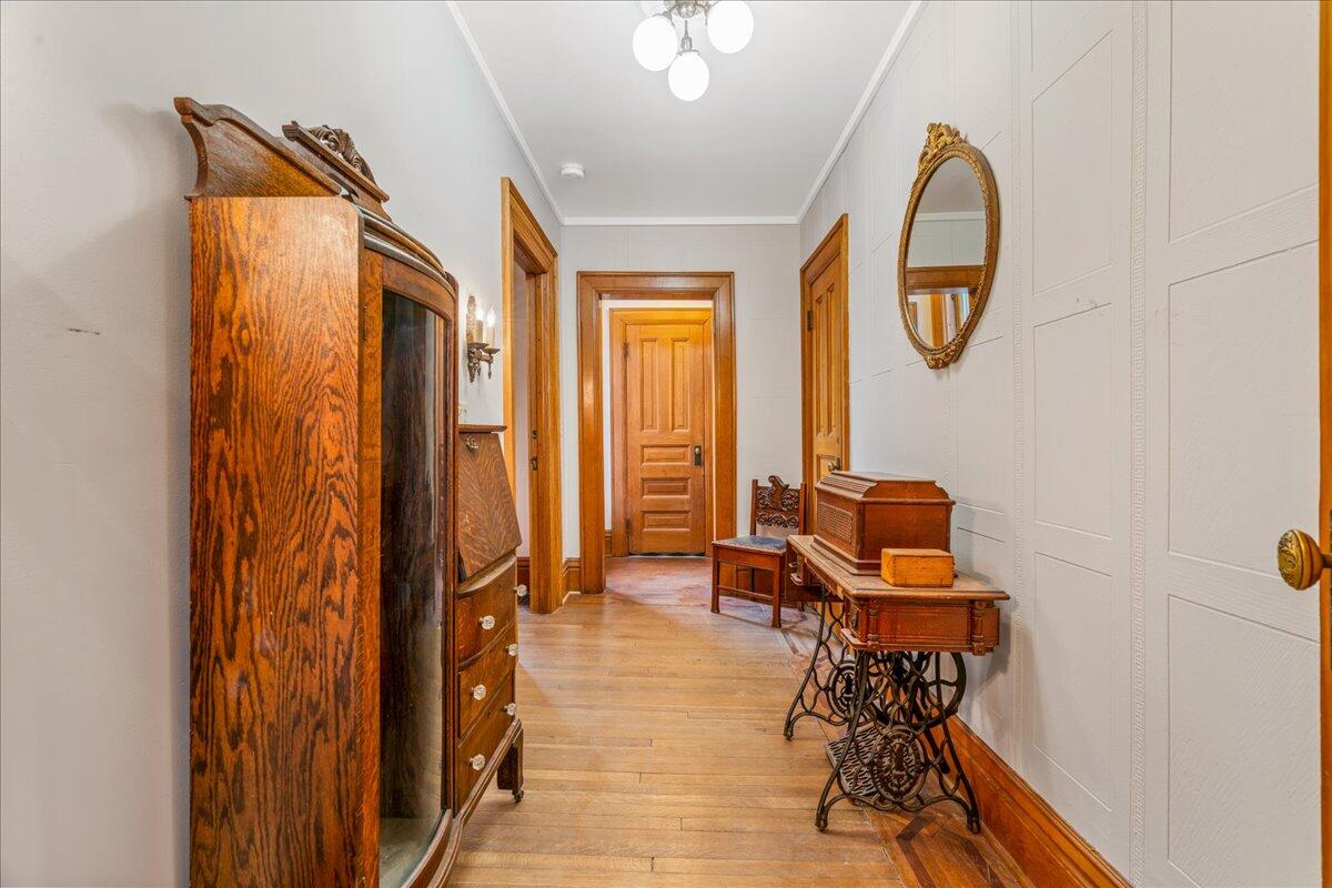 461 5th Street Manistee, MI 49660 - Photo 39 of 89 Main floor hall to bedroom