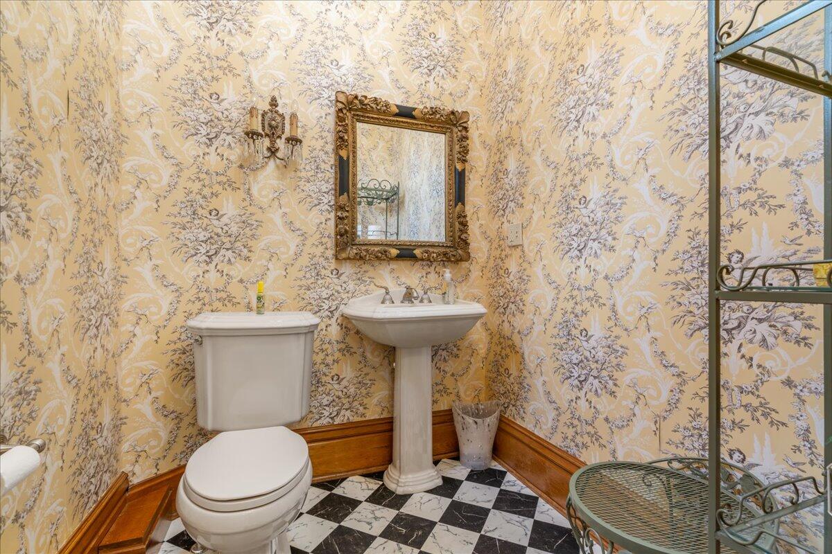 461 5th Street Manistee, MI 49660 - Photo 40 of 89 Main floor powder room