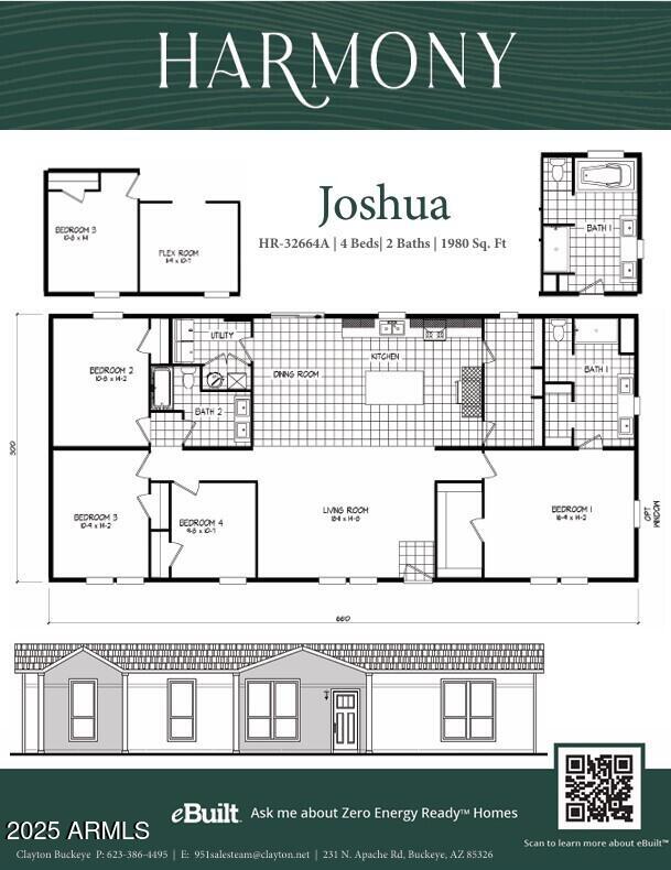310 North Brower Road Maricopa, AZ 85139 - Photo 35 of 35 Joshua Floor Plan