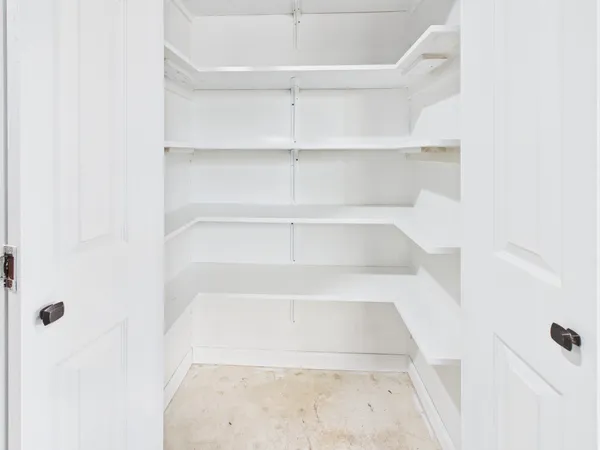 a view of a room with shelf