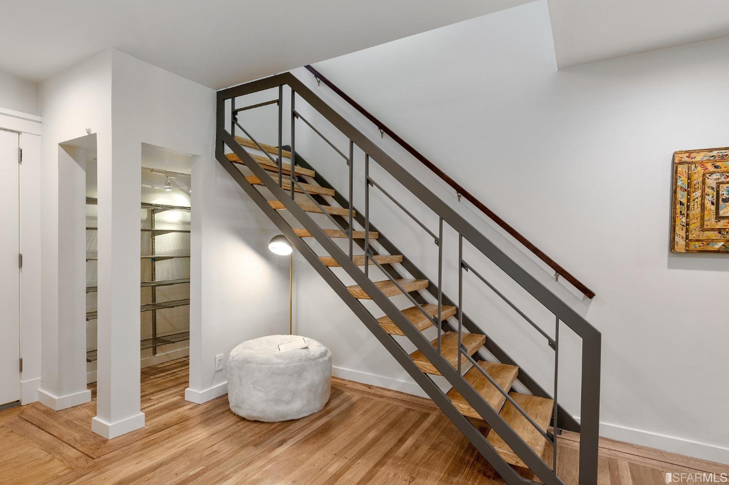 115 Wool Street San Francisco, CA 94110 - Photo 25 of 37 a view of entryway and hall with wooden floor