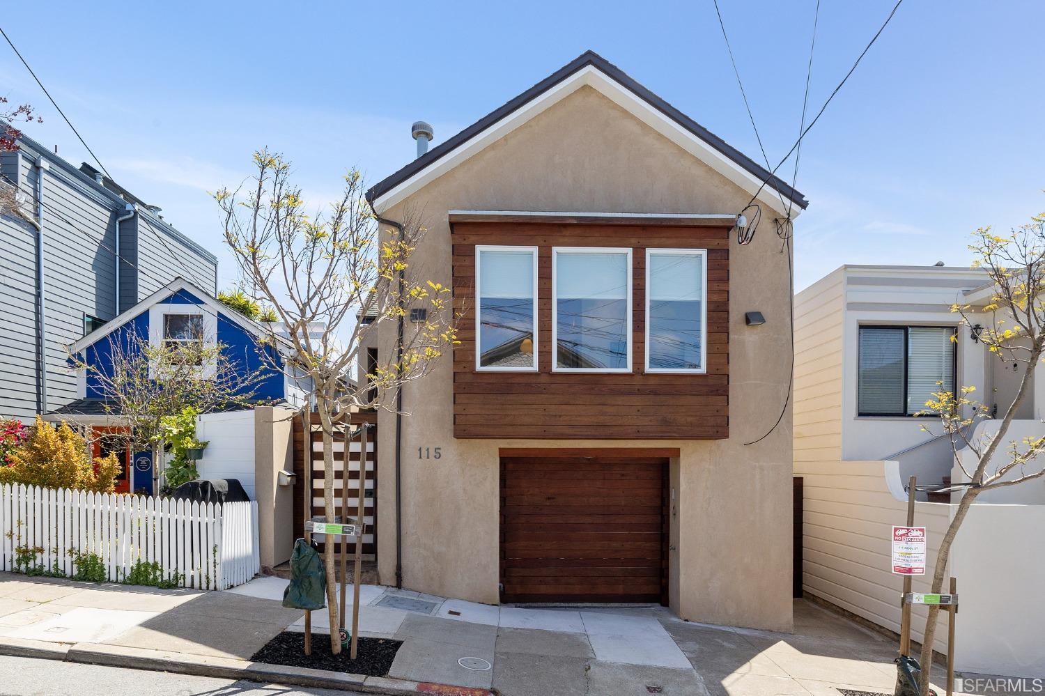 115 Wool Street San Francisco, CA 94110 - Photo 37 of 37 a front view of a house with a yard