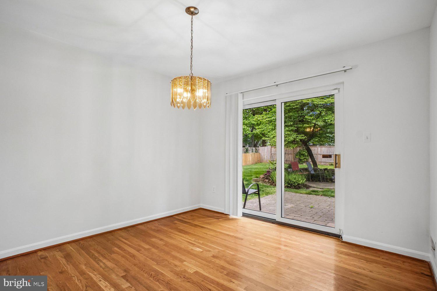 8933 Burke Lake Road Springfield, VA 22151 - Photo 14 of 47 Dining Room, Hardwood Floors