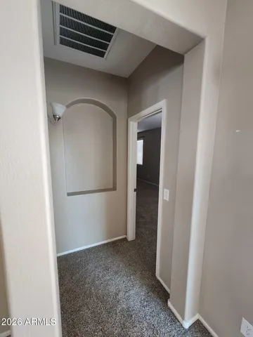 a view of empty room