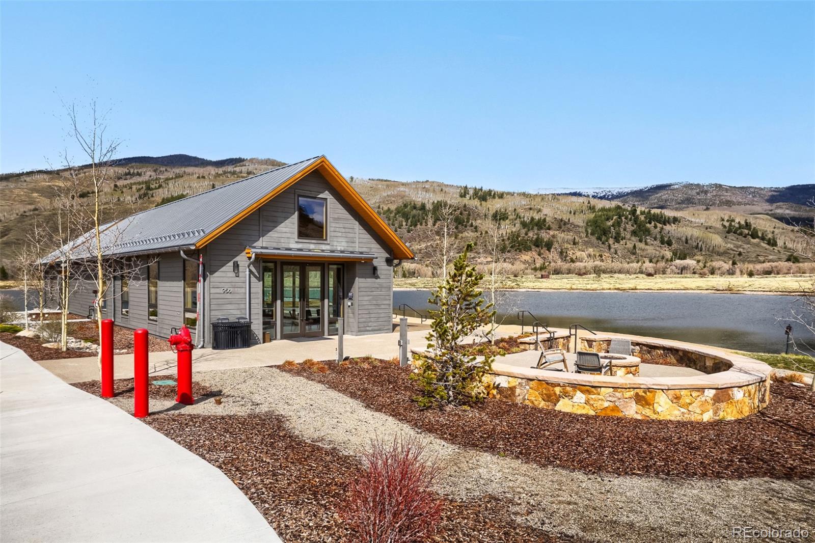 836 Maryland Creek Road Silverthorne, CO 80498 - Photo 39 of 49 an outdoor space with furniture and mountain view