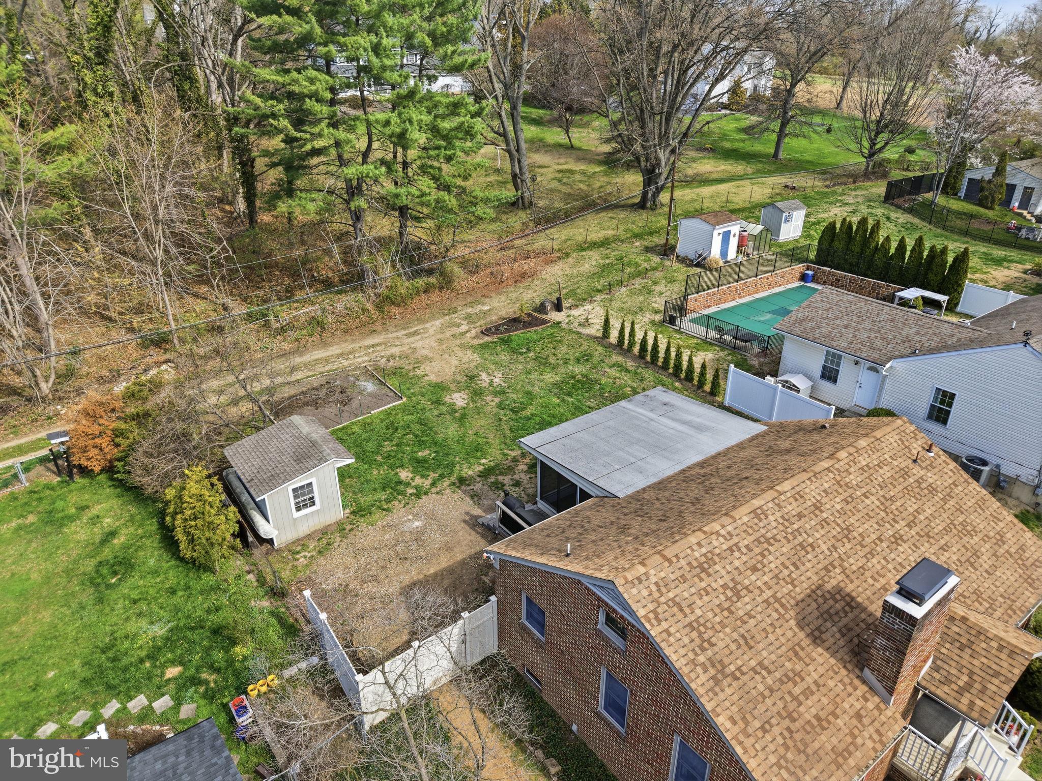 1717 Pennrock Road Wilmington, DE 19809 - Photo 39 of 41 an aerial view of a house with outdoor space