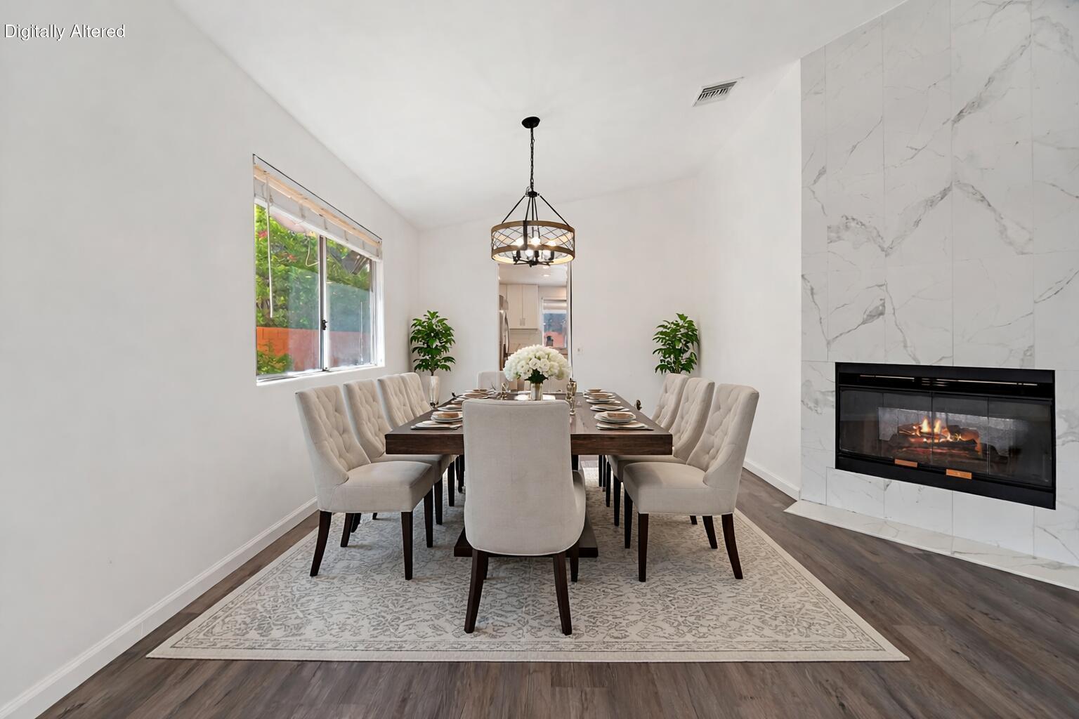 68635 Panorama Road Cathedral City, CA 92234 - Photo 8 of 58 Elegant dining room with floral centerpi