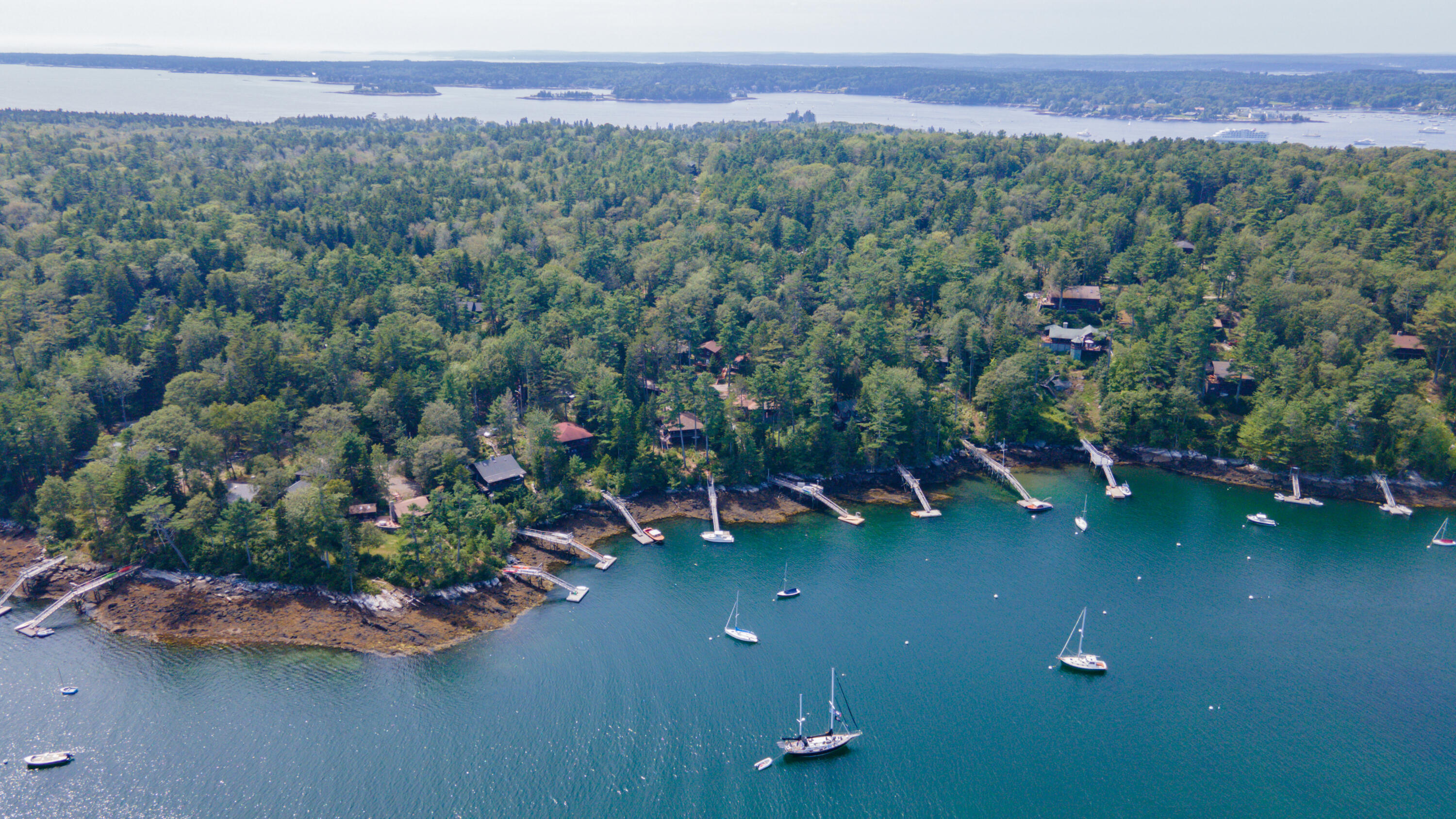 8 Birch Road Boothbay Harbor, ME 04538 - Photo 24 of 27 drone photo3