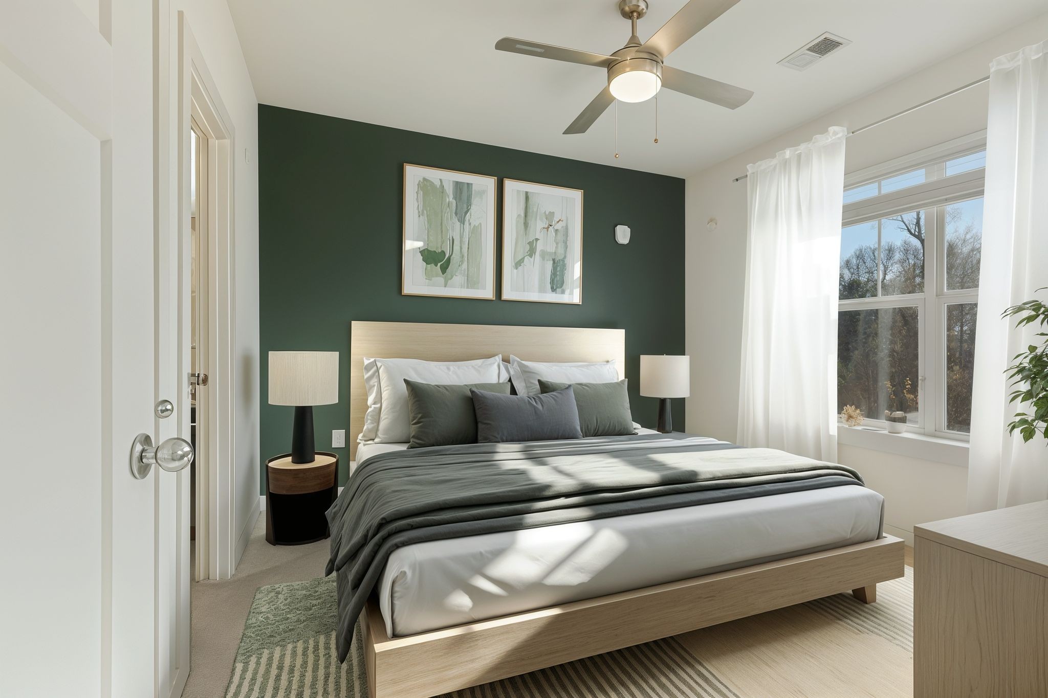 410 Rosedale Avenue, Unit 302 Nashville, TN 37211 - Photo 7 of 13 a bedroom with a bed and window