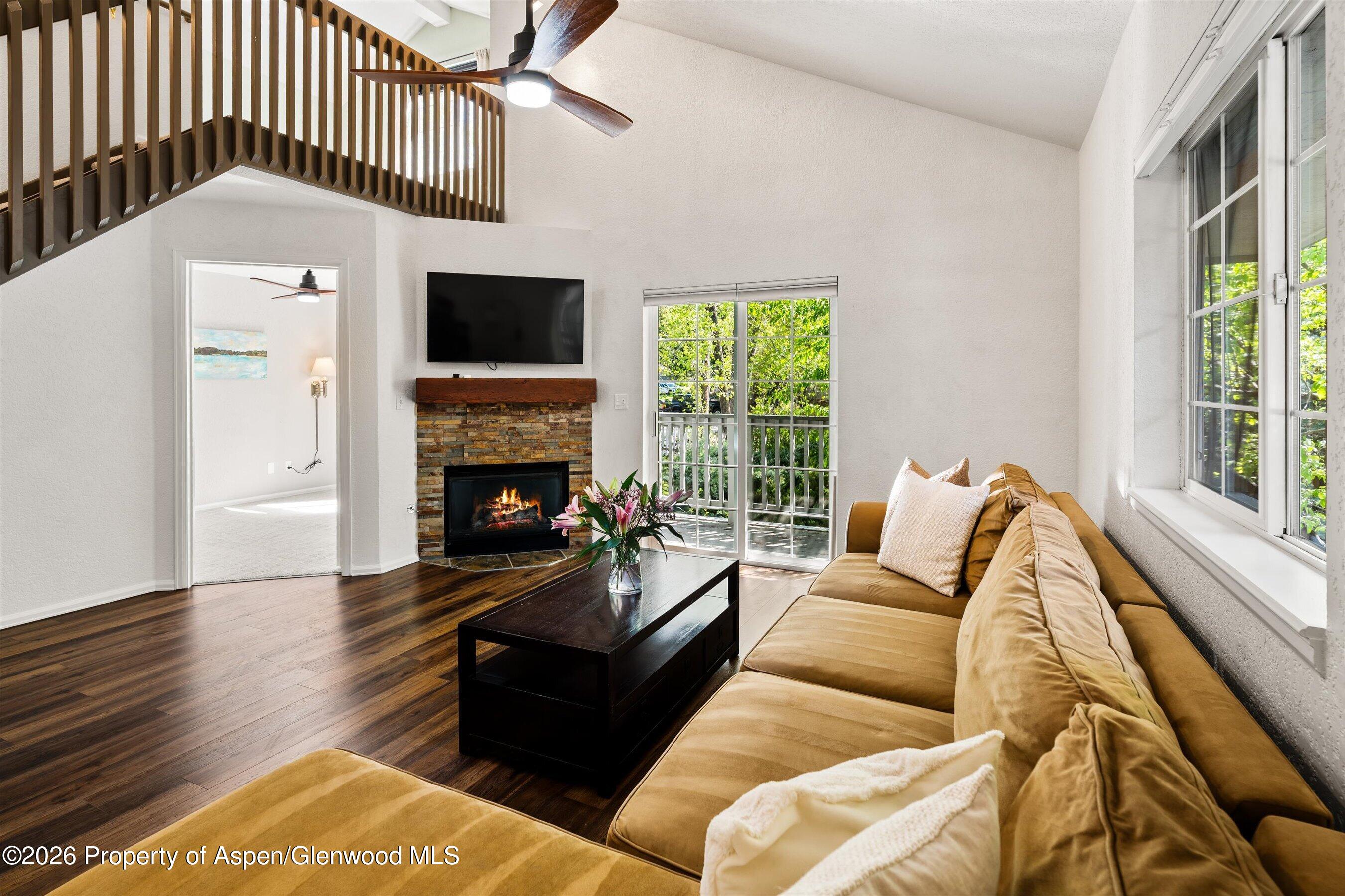 5202 Elk Lane Basalt, CO 81621 - Photo 5 of 22 Living Room & Primary Suite