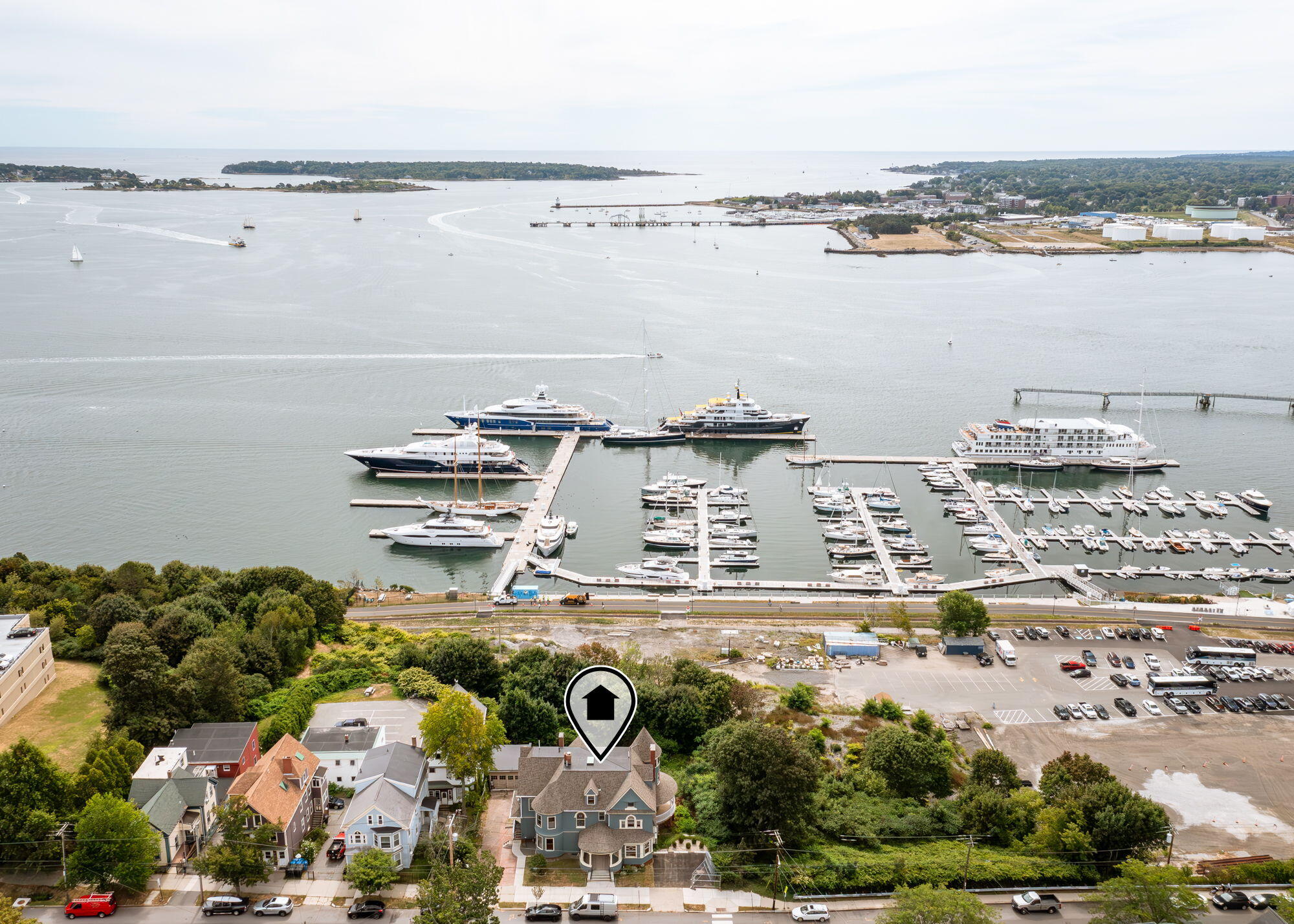 5 Eastern Promenade, Unit PH Portland, ME 04101 - Photo 12 of 44 5EasternPromenade-Portland-Drone-11 (2)