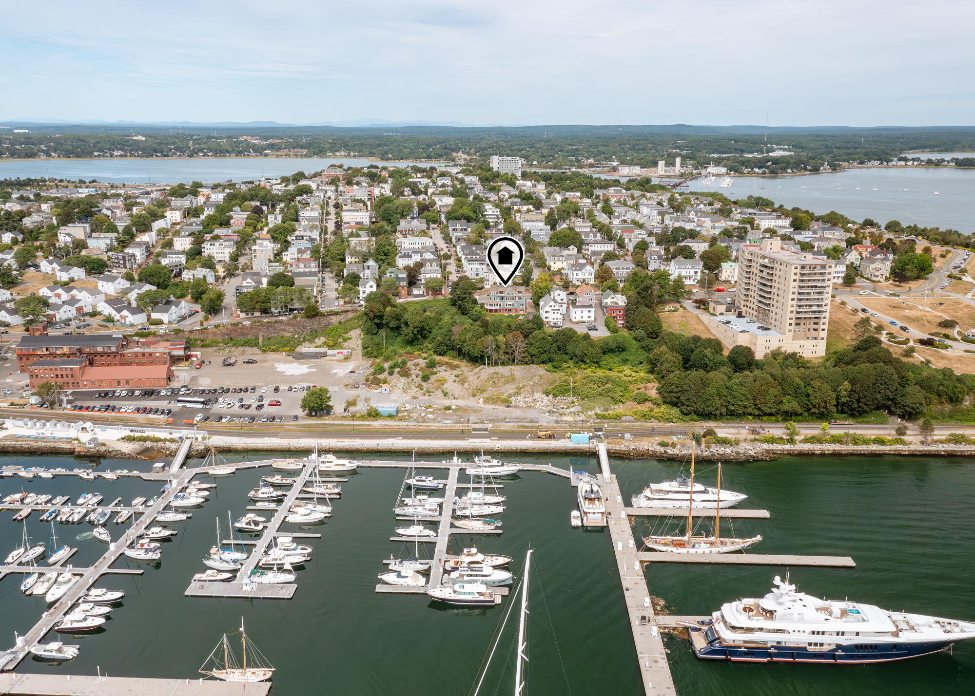 5 Eastern Promenade, Unit PH Portland, ME 04101 - Photo 16 of 44 5EasternPromenade-Portland-Drone-18 (2)