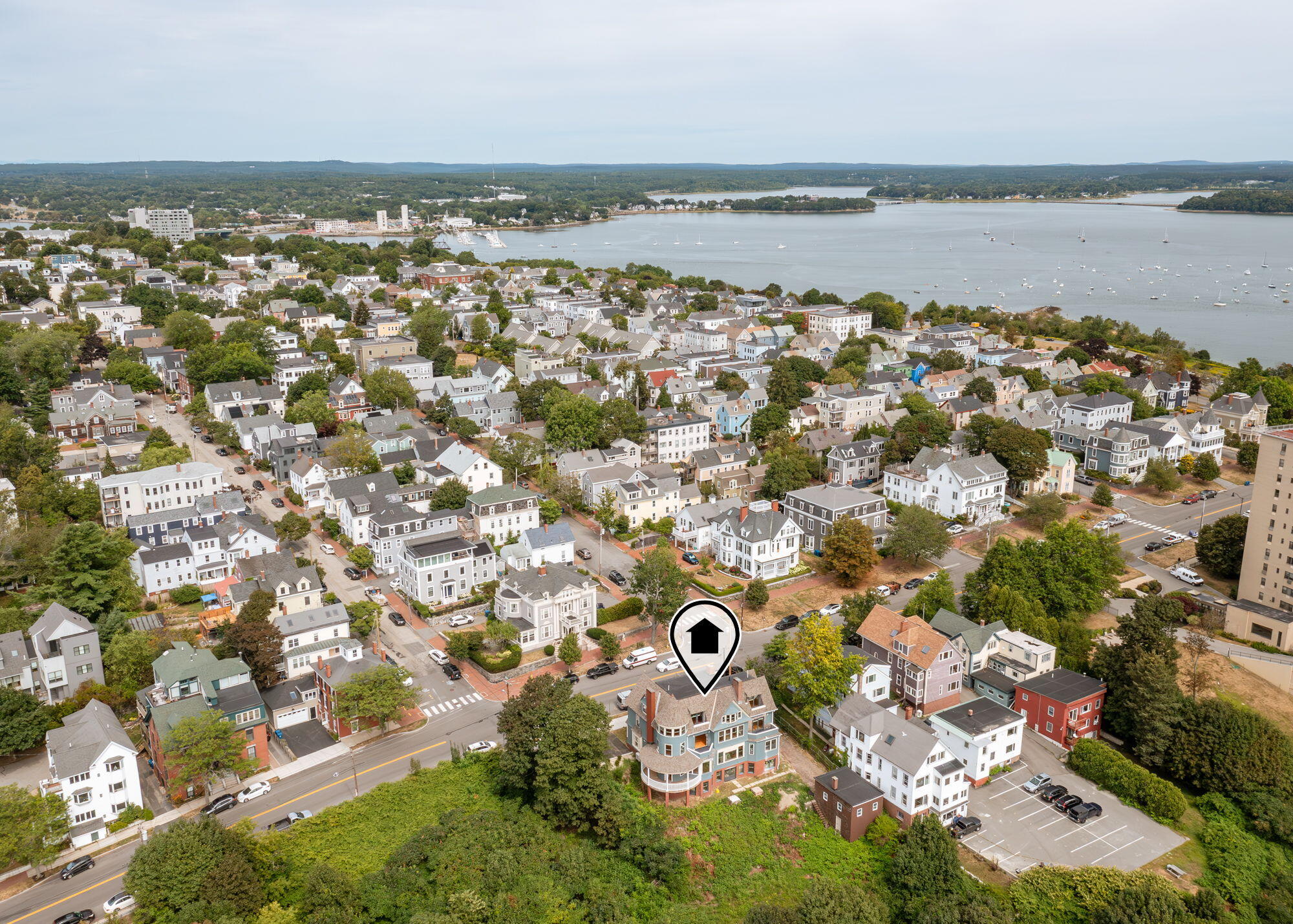 5 Eastern Promenade, Unit PH Portland, ME 04101 - Photo 8 of 44 5EasternPromenade-Portland-Drone-08 (2)