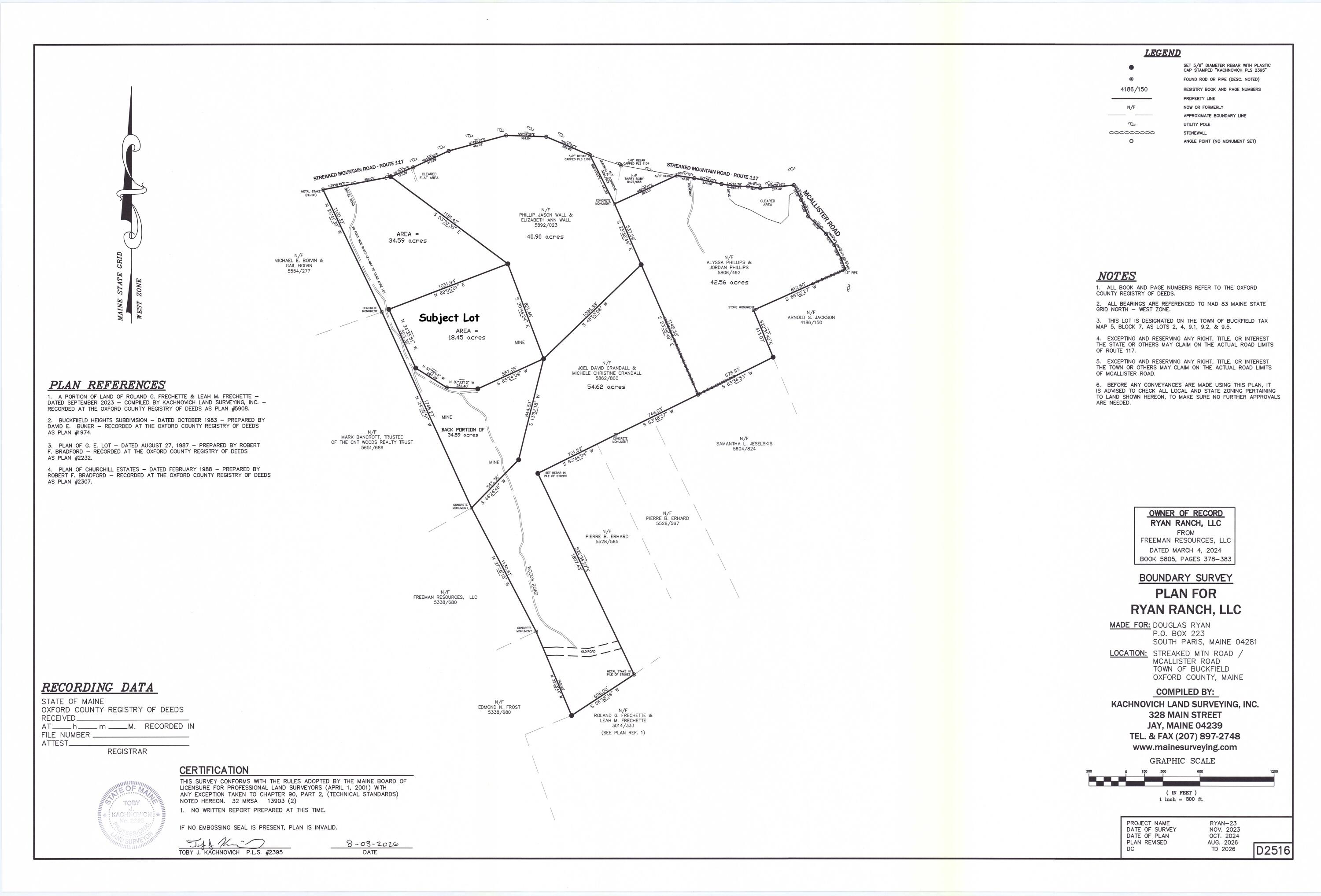 9 Streaked Mountain Road Buckfield, ME 04220 - Photo 17 of 17 18.45 acre Mine lot 01