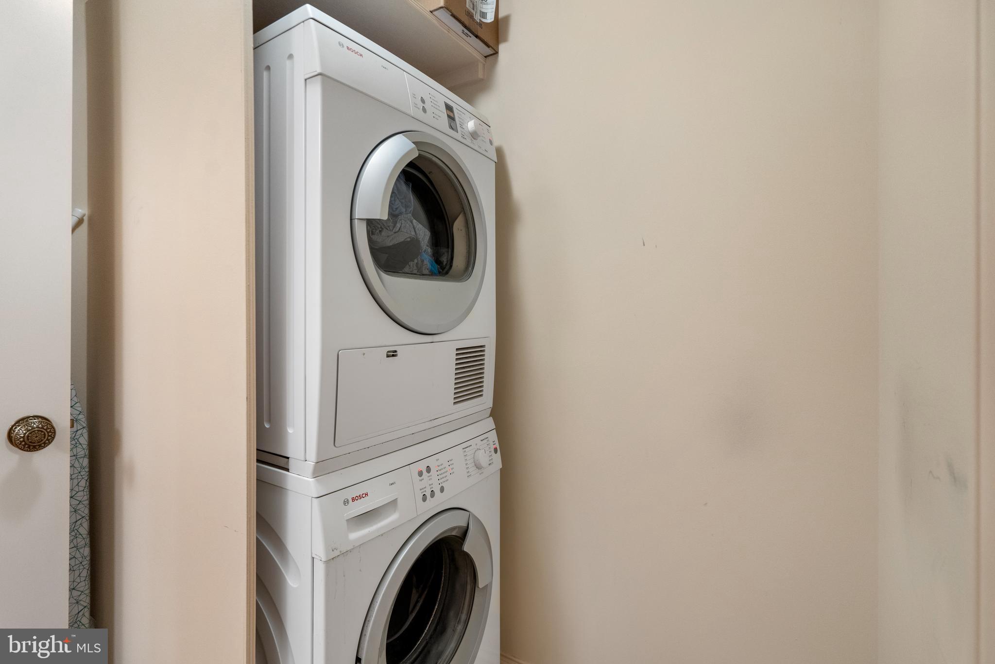 4 Logan Circle Northwest, Unit 1 Washington, DC 20005 - Photo 14 of 15 Washer and dryer.
