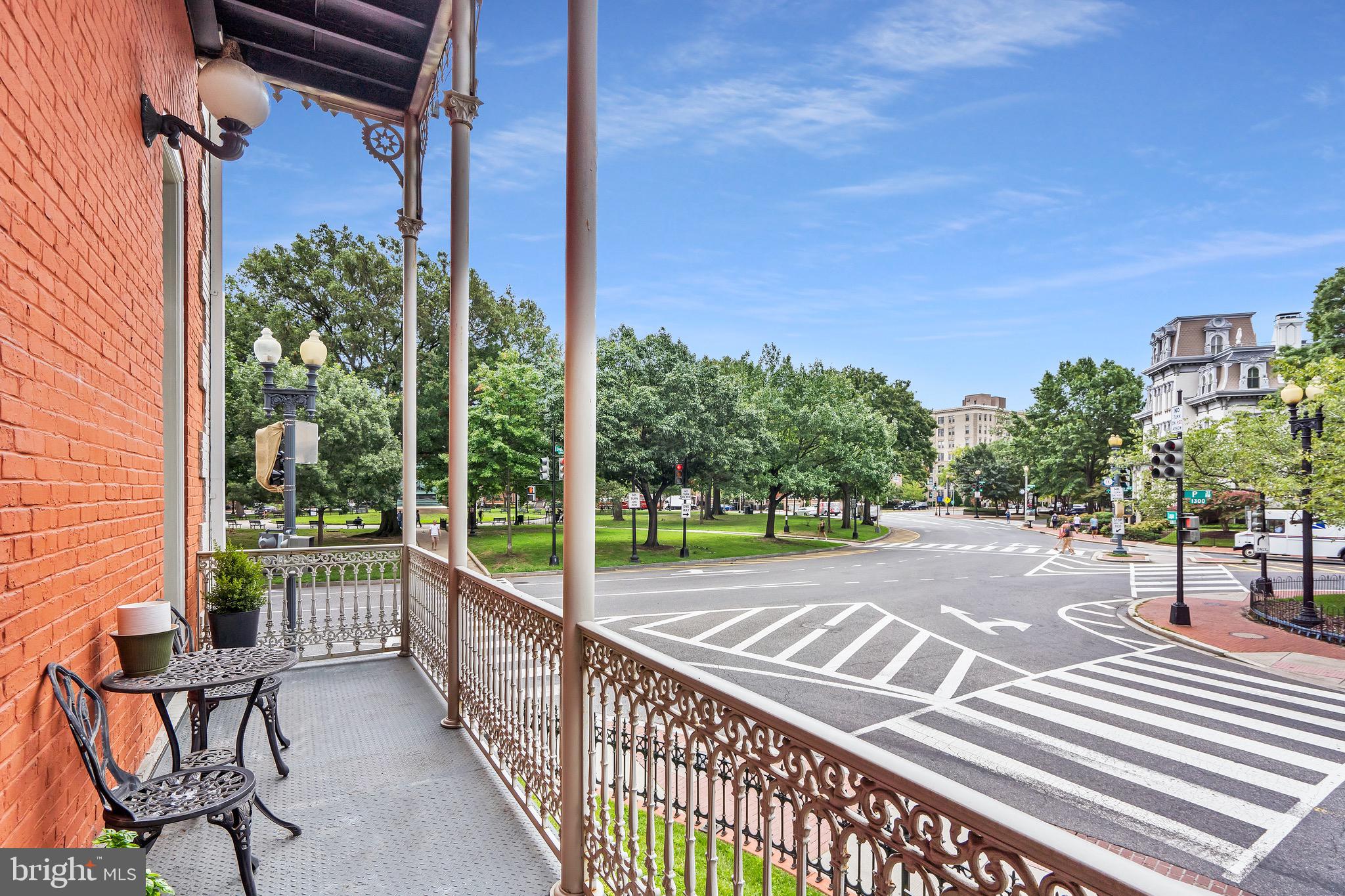 4 Logan Circle Northwest, Unit 1 Washington, DC 20005 - Photo 9 of 15 Expansive terrace.