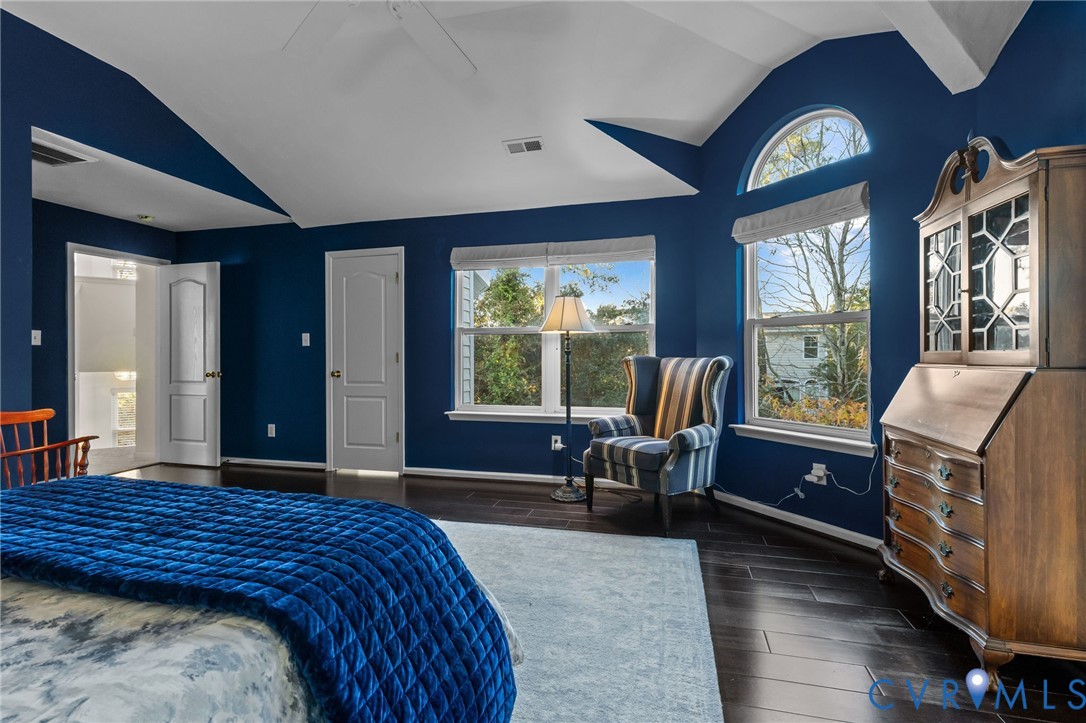 3973 West Stratford Road Virginia Beach, VA 23455 - Photo 22 of 45 a bedroom with a bed and a large window