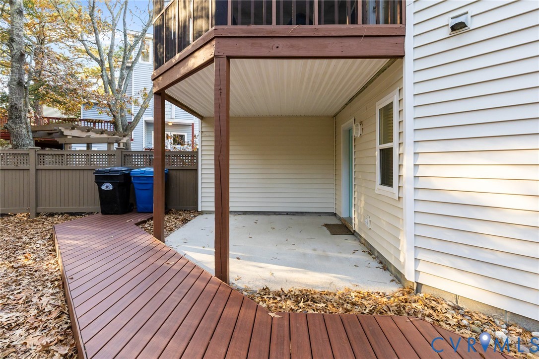 3973 West Stratford Road Virginia Beach, VA 23455 - Photo 37 of 45 a view of a house with a patio