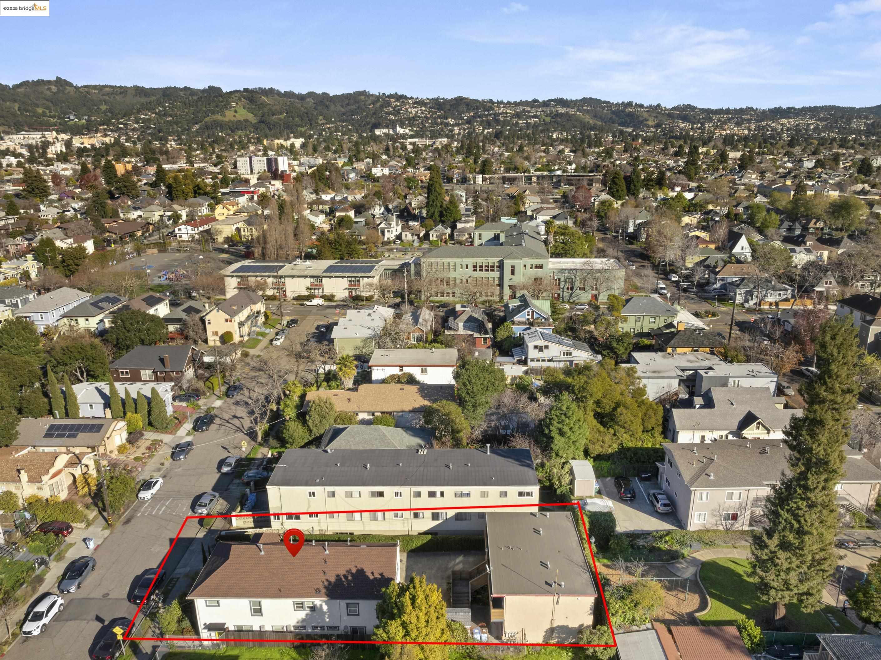 1628 Tyler Street Berkeley, CA 94703 - Photo 36 of 38 an aerial view of a city