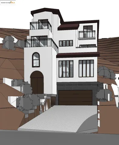 a front view of a building with a lot of windows