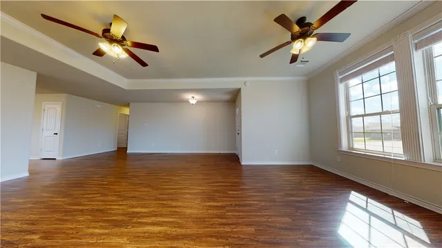 a view of an ocean in the room