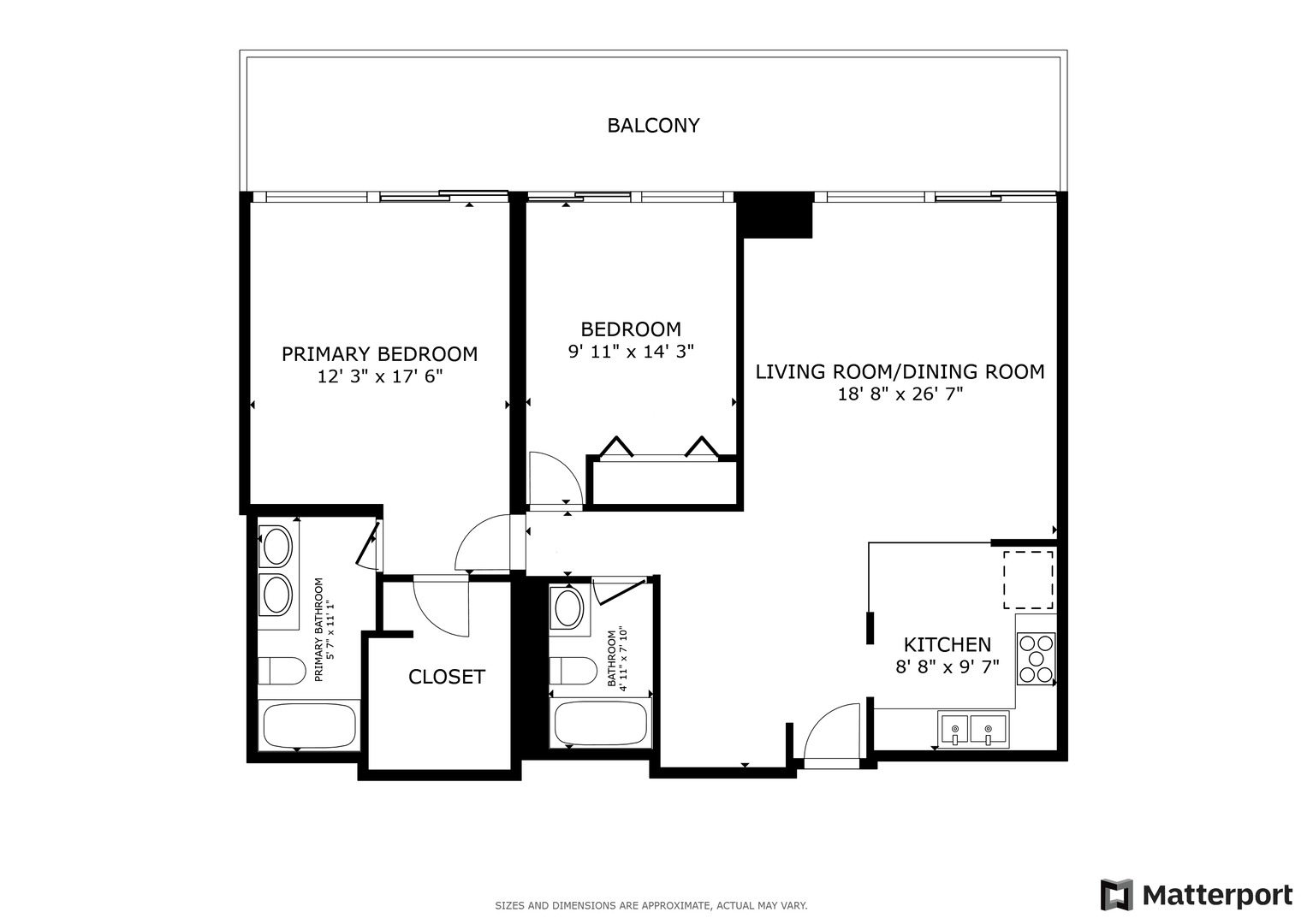 2005 South Finley Road, Unit 802 Lombard, IL 60148 - Photo 34 of 34 Gallery Image 34