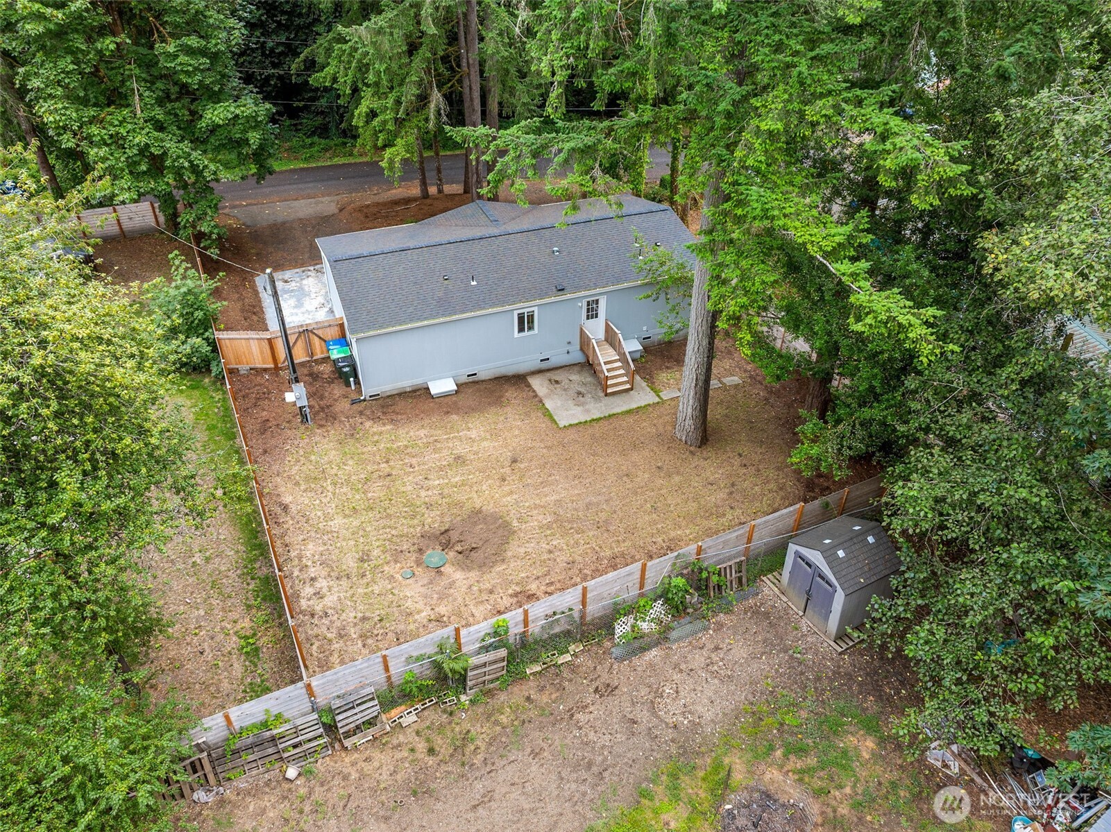 8107 Mazama Court Southwest Olympia, WA 98512 - Photo 25 of 34 an aerial view of a house with outdoor space