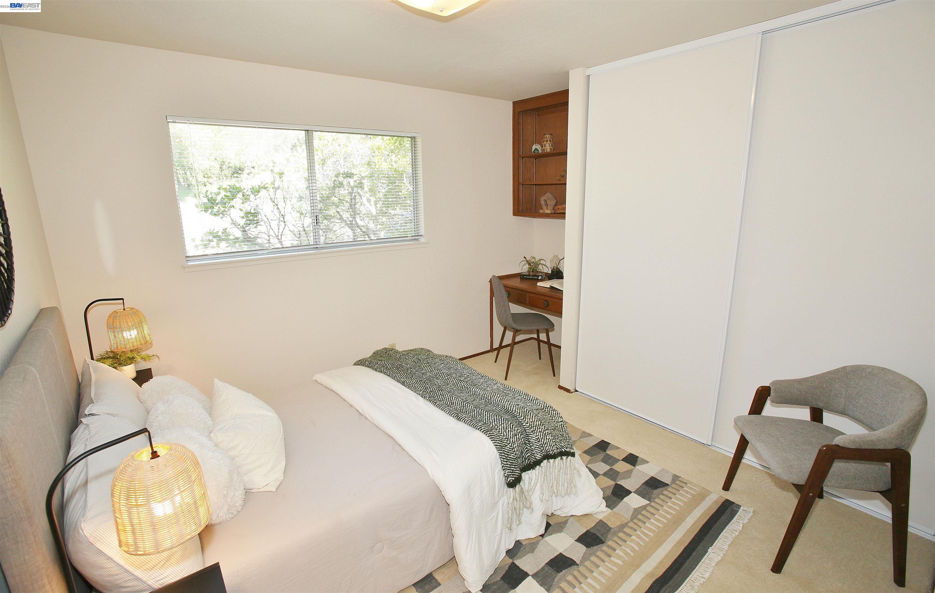 2728 Sheffield Place Castro Valley, CA 94546 - Photo 20 of 29 a bedroom with a bed and a chair