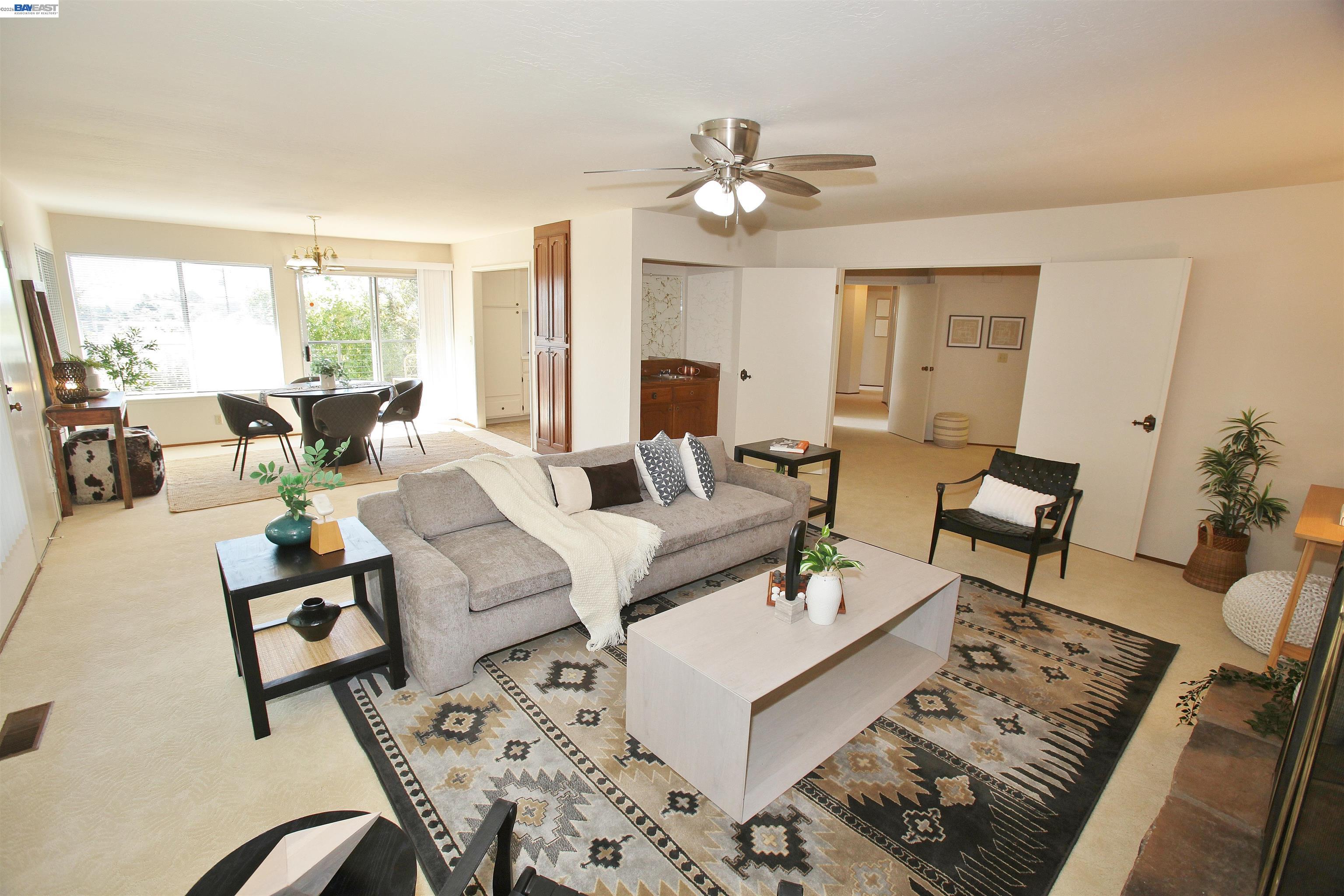 2728 Sheffield Place Castro Valley, CA 94546 - Photo 7 of 29 a living room with furniture and a large window
