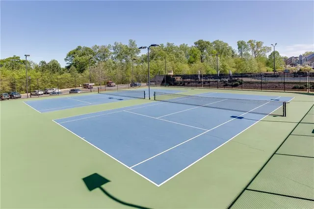a view of a chairs and table on the terrace